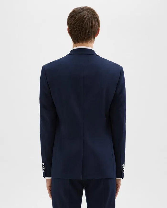 Theory Morton Blazer In Textured Gabardine Baltic Men Blazers Jackets Theory Morton Blazer In Textured Gabardine Baltic Men Blazers Jackets
