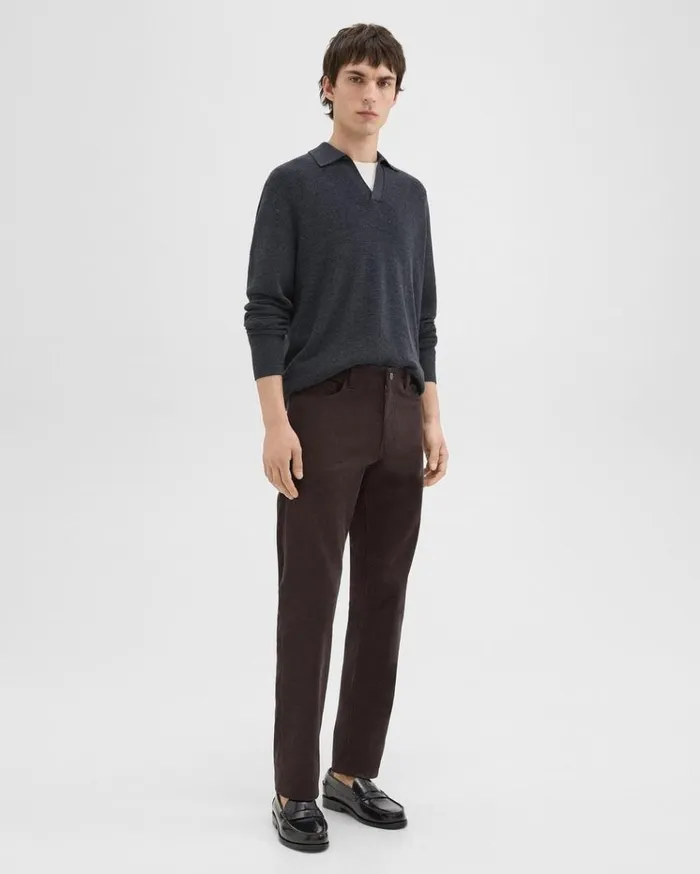 Theory Raffi 5Pocket Pant In Stretch Corduroy Hickory Men Pants Theory Raffi 5Pocket Pant In Stretch Corduroy Hickory Men Pants