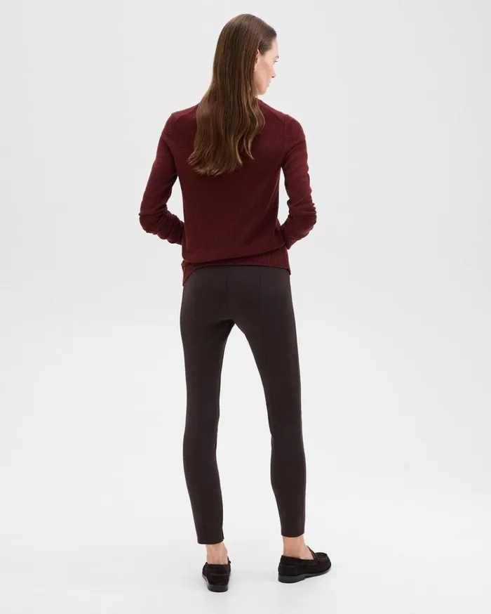 Theory Skinny Legging In Scuba Hickory Women Pants