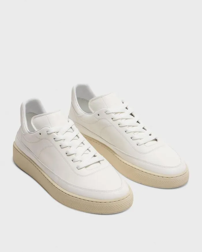 Theory Sneaker In Leather White Women Shoes