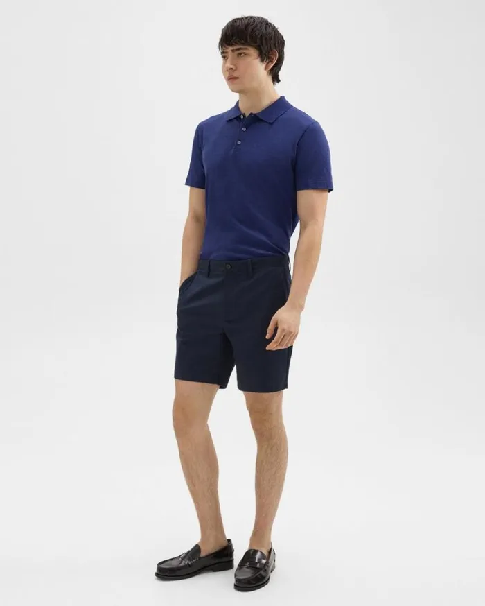 Theory Zaine 7 Short In Organic Cotton Baltic Men Shorts Theory Zaine 7 Short In Organic Cotton Baltic Men Shorts
