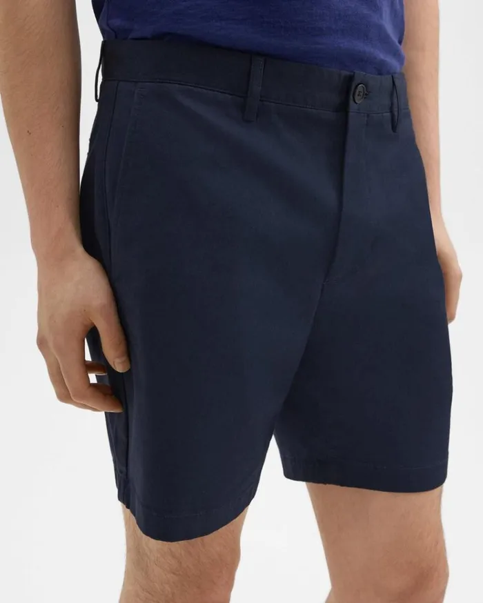 Theory Zaine 7 Short In Organic Cotton Baltic Men Shorts Theory Zaine 7 Short In Organic Cotton Baltic Men Shorts