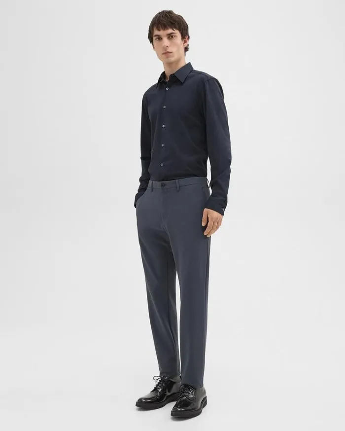 Theory Zaine Pant In Precision Ponte Basalt Men Pants Theory Zaine Pant In Precision Ponte Basalt Men Pants