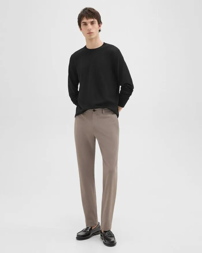 Theory Zaine Pant In Precision Ponte Sidewalk Men Suits