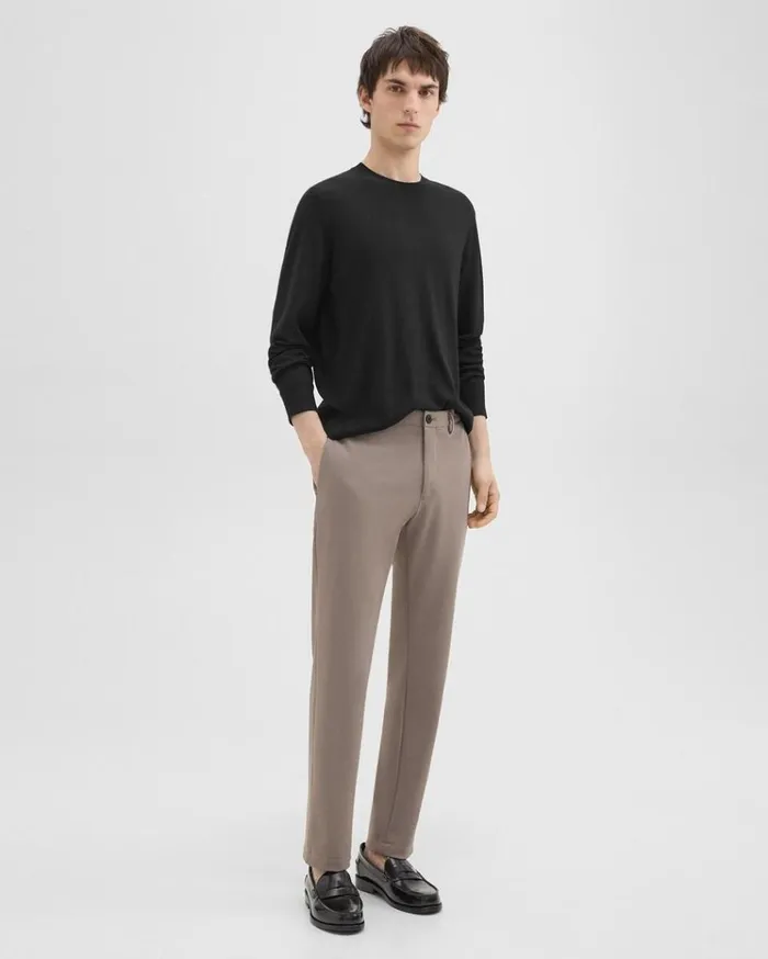 Theory Zaine Pant In Precision Ponte Sidewalk Men Suits Theory Zaine Pant In Precision Ponte Sidewalk Men Suits