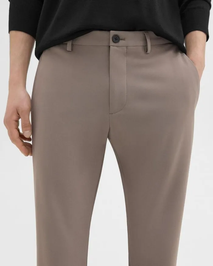 Theory Zaine Pant In Precision Ponte Sidewalk Men Suits Theory Zaine Pant In Precision Ponte Sidewalk Men Suits