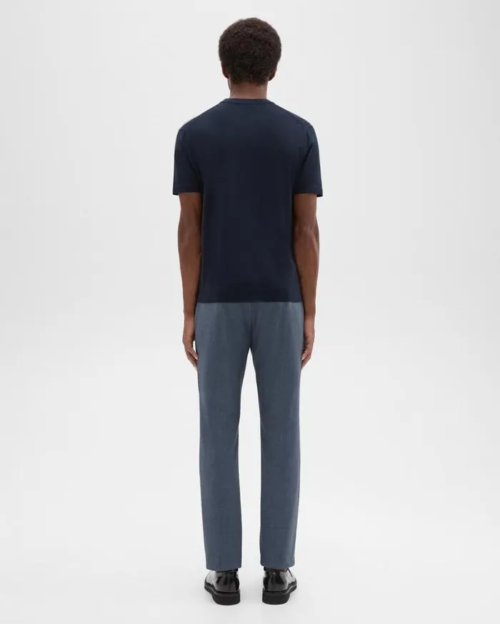 Theory Zaine Pant In Printed Precision Ponte Dusty Blue Mel Men Suits Theory Zaine Pant In Printed Precision Ponte Dusty Blue Mel Men Suits