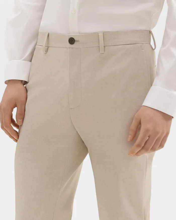 Theory Zaine Pant In Printed Precision Ponte Sand Multi Men Suits Theory Zaine Pant In Printed Precision Ponte Sand Multi Men Suits