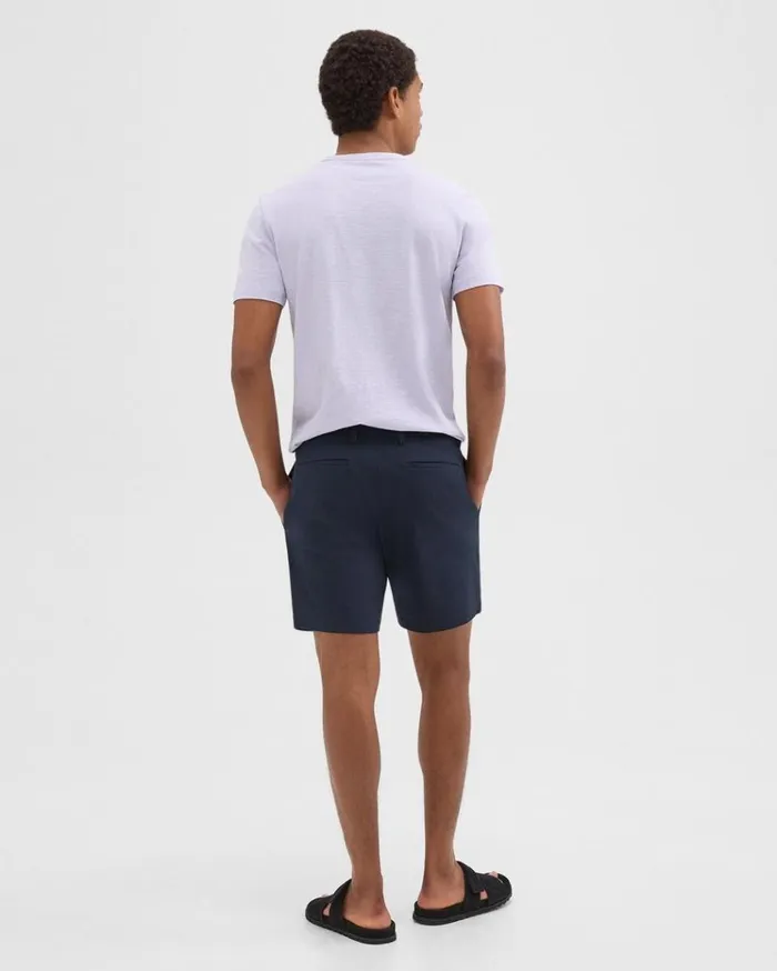 Theory Zaine Short In Stretch CottonBlend Baltic Men Shorts