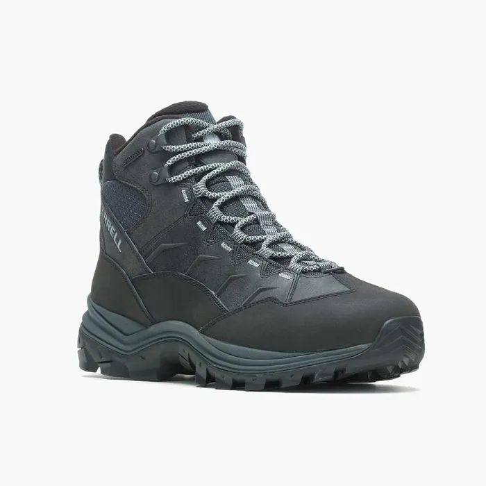 Thermo Chill Mid Waterproof Wide Width Black Men Merrell Boots Thermo Chill Mid Waterproof Wide Width Black Men Merrell Boots