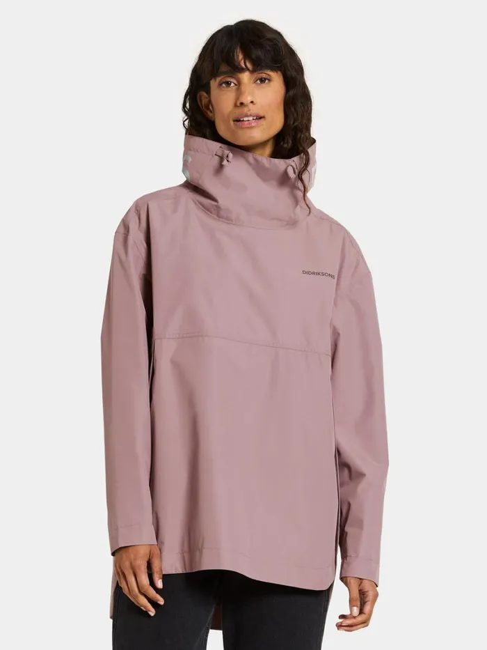 Thyra Jacket Faded Wine Women Didriksons Spring Jackets