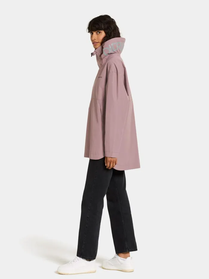 Thyra Jacket Faded Wine Women Didriksons Spring Jackets