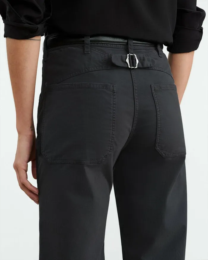 TIBAULT PANT Carbon Women Nili Lotan Pants and Shorts