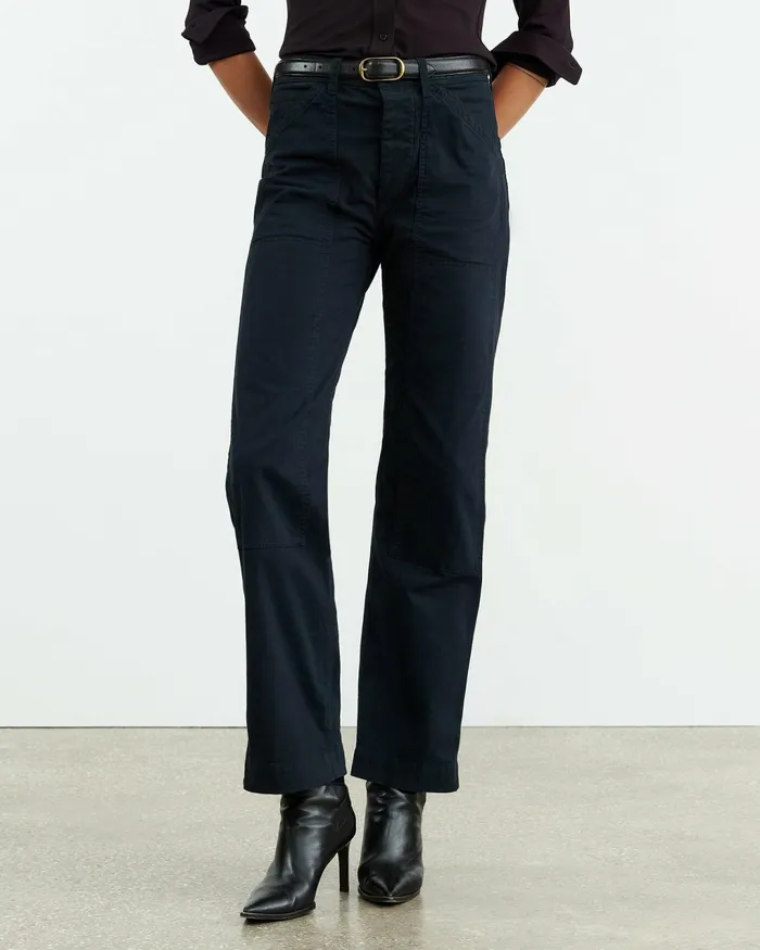 TIBAULT PANT Carbon Women Nili Lotan Pants and Shorts