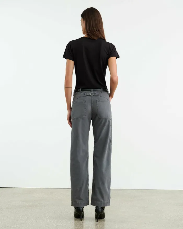 TIBAULT PANT Carbon Women Nili Lotan Pants and Shorts