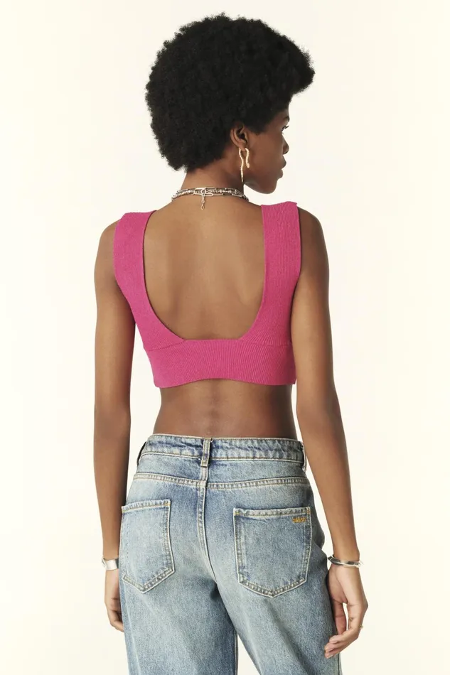 Tied Top Tuxi Pink Women Baandsh Tops and Shirts