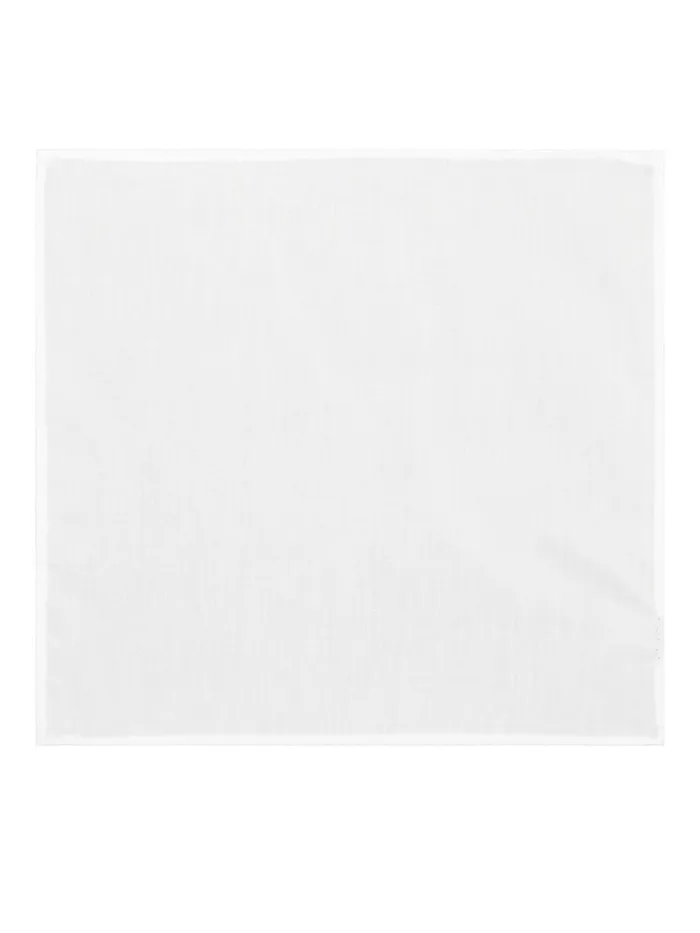 Ties and Bowties JACK and JONES Mens SILK POCKET SQUARE White White