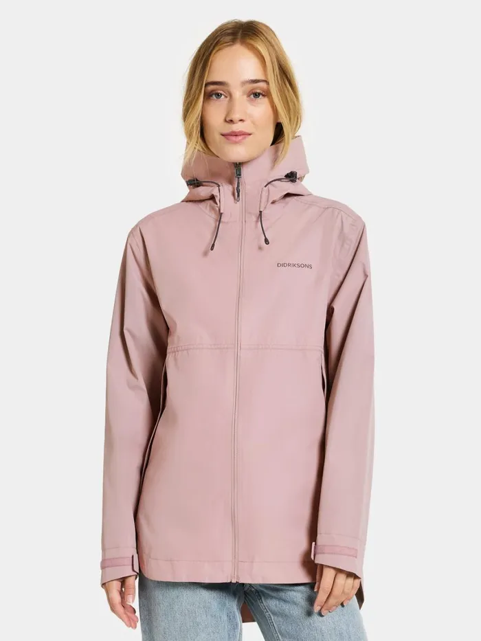 Tilde Jacket Oyster Lilac Women Didriksons Outdoor Jackets