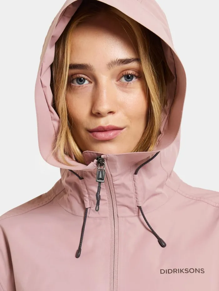 Tilde Jacket Oyster Lilac Women Didriksons Outdoor Jackets