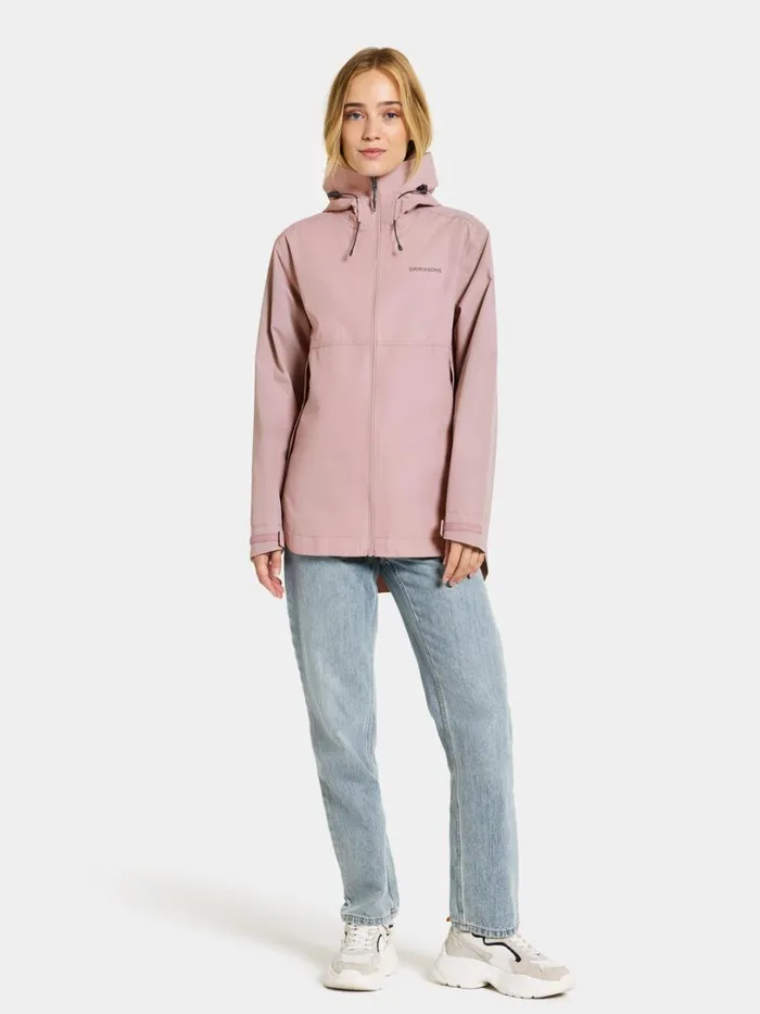 Tilde Jacket Oyster Lilac Women Didriksons Outdoor Jackets