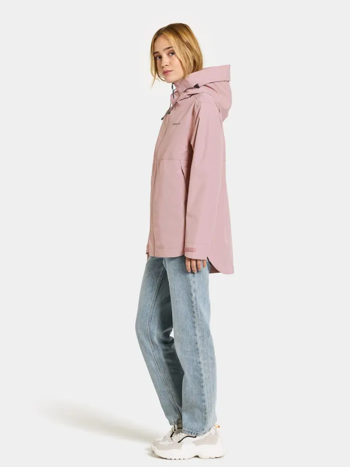 Tilde Jacket Oyster Lilac Women Didriksons Outdoor Jackets