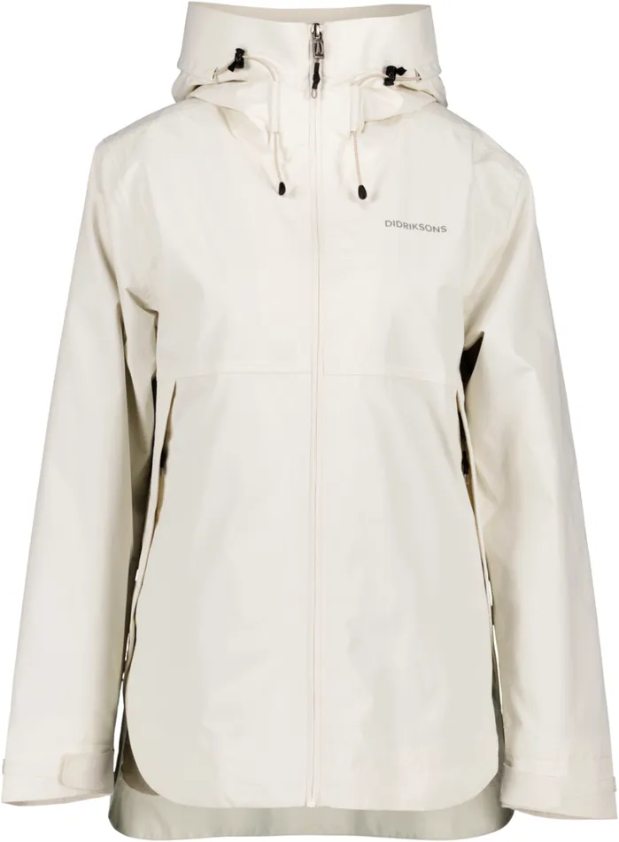 Tilde Jacket White Foam Women Didriksons Spring Jackets