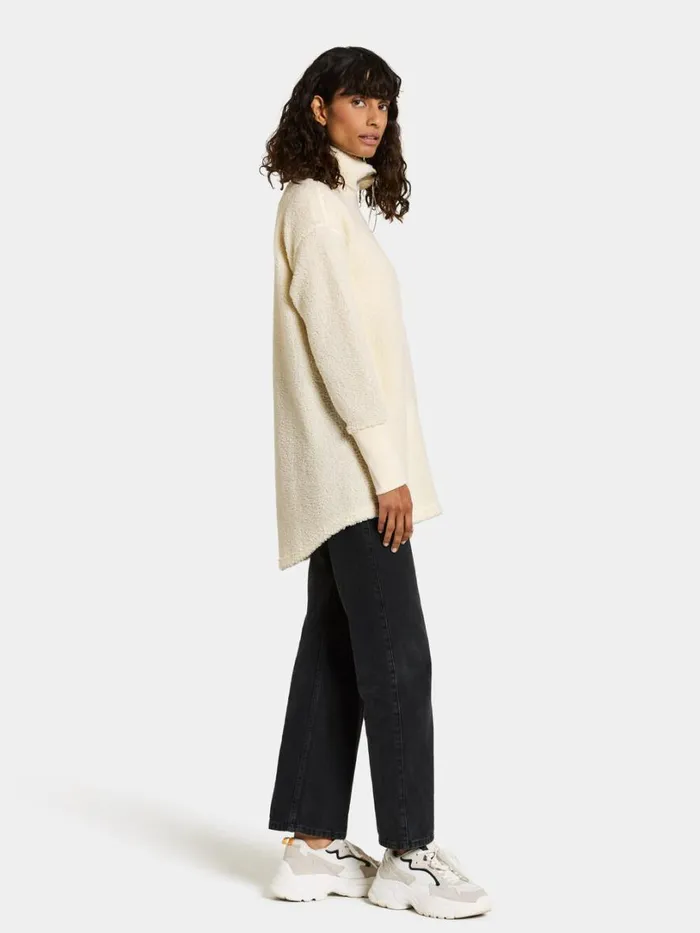 Tola FullZip White Foam Women Didriksons Spring Jackets