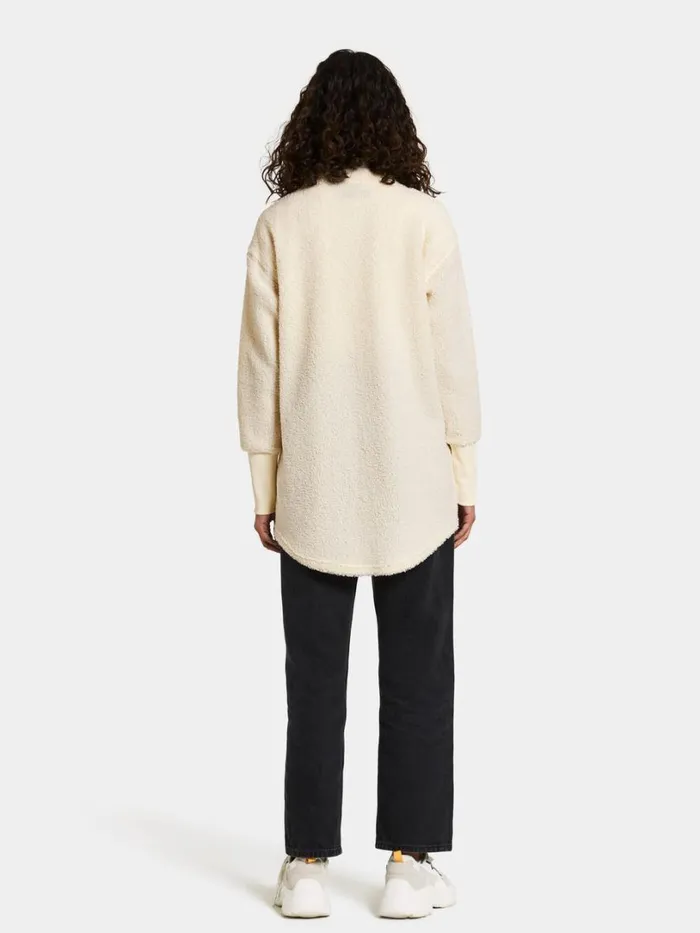 Tola FullZip White Foam Women Didriksons Spring Jackets