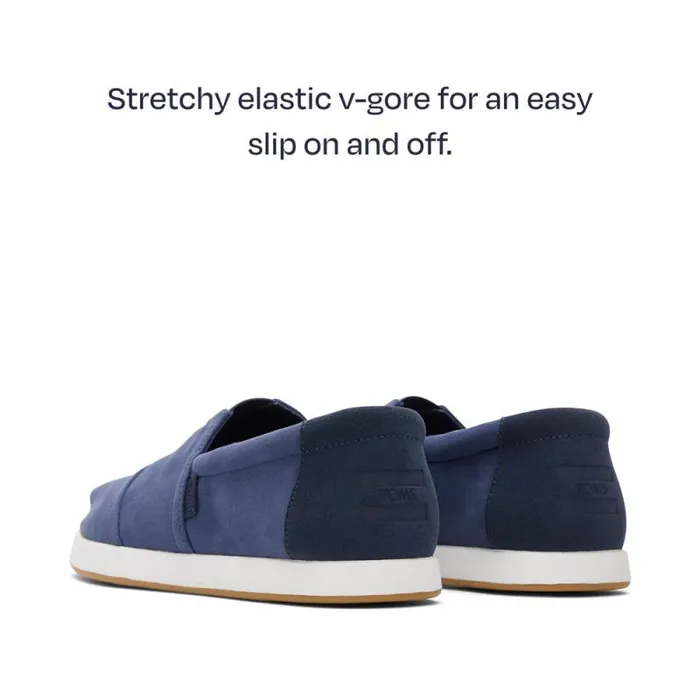 Toms Alpargatas Alp FWD Cadet Blue Twill 8211 Men Toms Alpargatas Alp FWD Cadet Blue Twill 8211 Men
