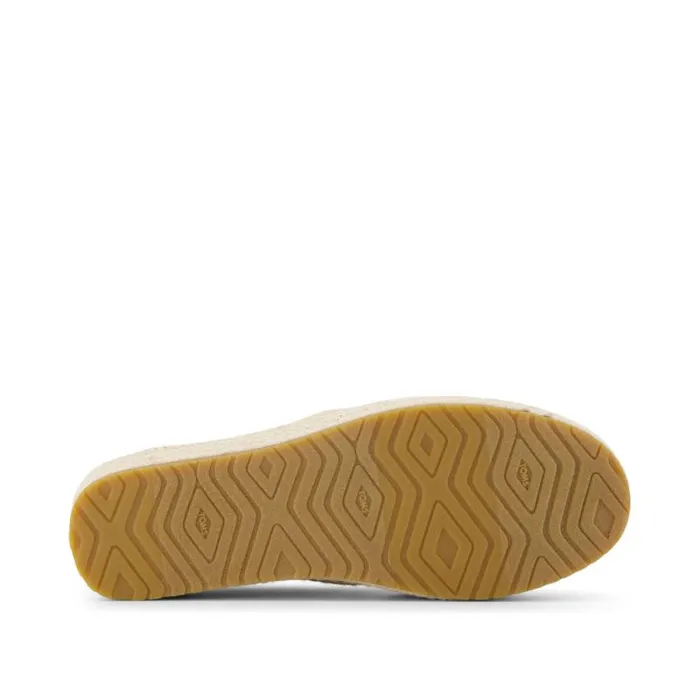 Toms Alpargatas Valencia Platform Espadrille Pastel Blue Novelty Denim 8211 Women