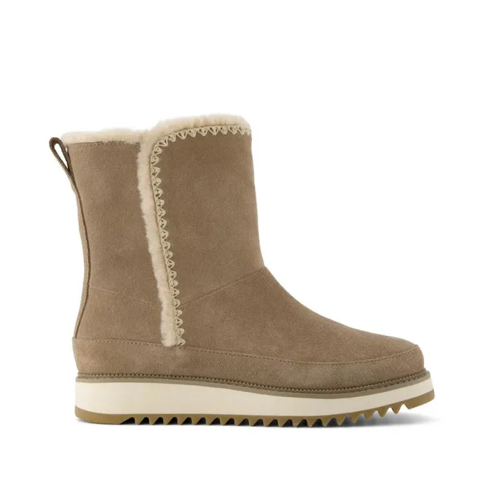 Toms Boots and Booties Bergen Boot Water Resistant Dune Suede 8211 Women