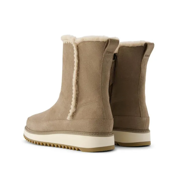 Toms Boots and Booties Bergen Boot Water Resistant Dune Suede 8211 Women Toms Boots and Booties Bergen Boot Water Resistant Dune Suede 8211 Women