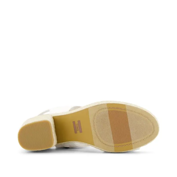 Toms Espadrilles Majorca Rope Platform Sandal White Canvas 8211 Women Toms Espadrilles Majorca Rope Platform Sandal White Canvas 8211 Women