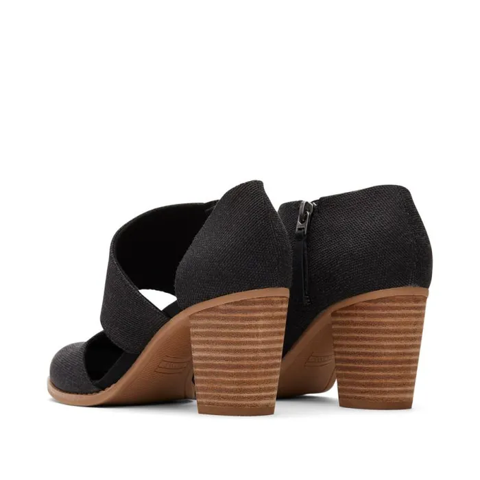 Toms Heels and Wedges Milan Closed Toe Heel Black 8211 Women