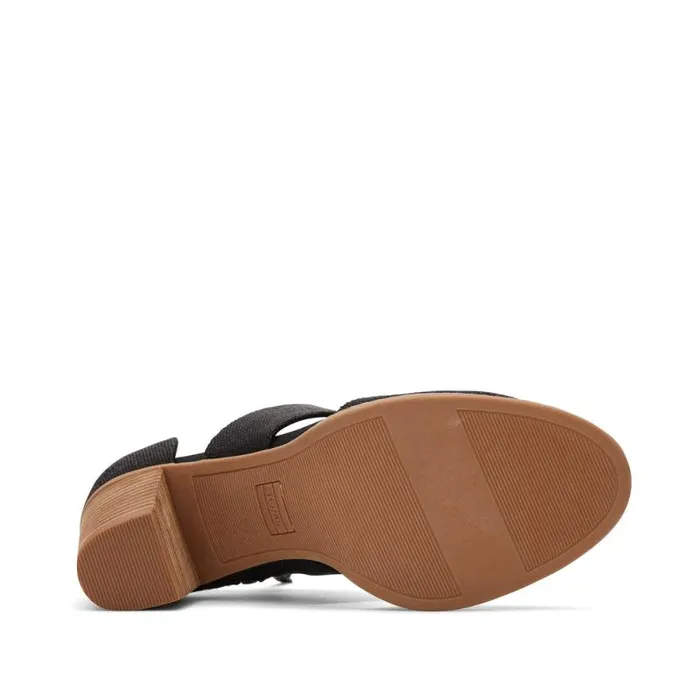Toms Heels and Wedges Milan Closed Toe Heel Black 8211 Women