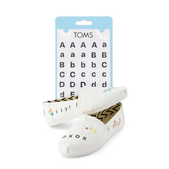 Toms Shoe Tattoos TOMS Shoe Tattoos 4 Pack Dark Blue Letters 8211 Gear