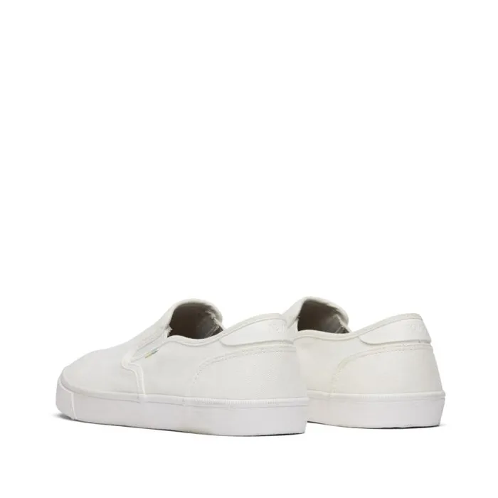 Toms Slip Ons Baja Slip On Sneaker White Canvas 8211 Men Toms Slip Ons Baja Slip On Sneaker White Canvas 8211 Men