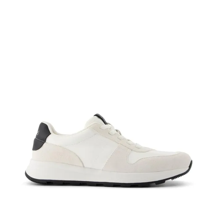 Toms Slip Ons TRVL LITE Retro Runner Sneaker Water Repellent White Suede 8211 Men Toms Slip Ons TRVL LITE Retro Runner Sneaker Water Repellent White Suede 8211 Men