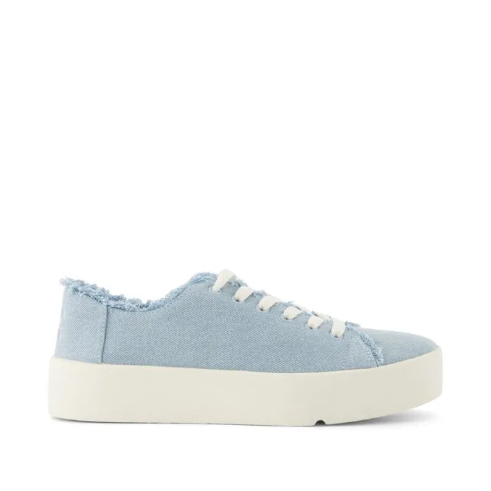 Toms Slip Ons Verona LaceUp Sneaker Denim Pastel Blue 8211 Women