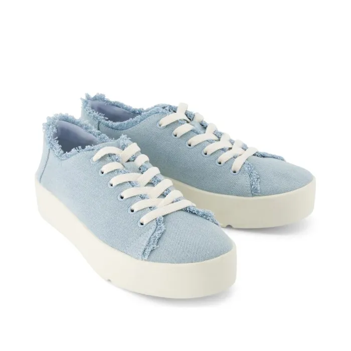 Toms Slip Ons Verona LaceUp Sneaker Denim Pastel Blue 8211 Women Toms Slip Ons Verona LaceUp Sneaker Denim Pastel Blue 8211 Women