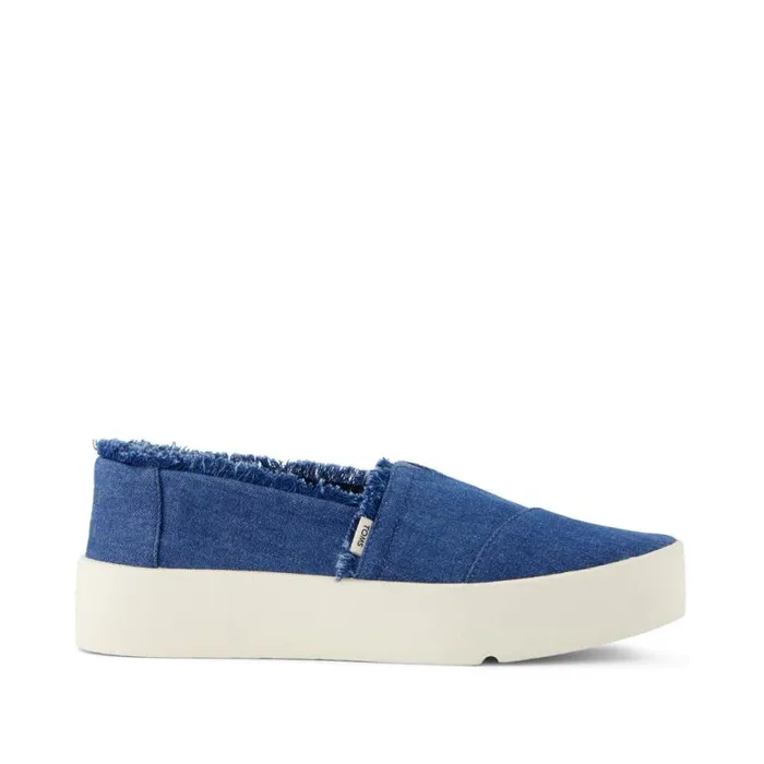 Toms Slip Ons Verona Slip On Sneaker Denim Slate Blue 8211 Women