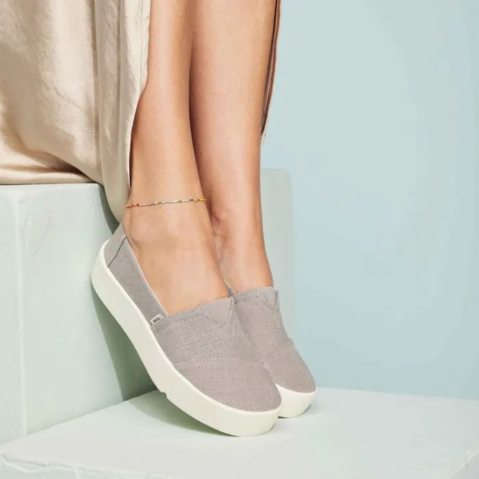 Toms Sneakers Verona Slip On Sneaker Light Grey 8211 Women Toms Sneakers Verona Slip On Sneaker Light Grey 8211 Women