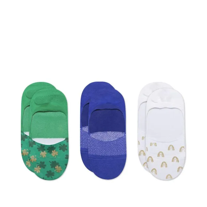 Toms Socks Classic No Show Socks 3 Pack Lucky Clovers Print 8211 Gear Toms Socks Classic No Show Socks 3 Pack Lucky Clovers Print 8211 Gear