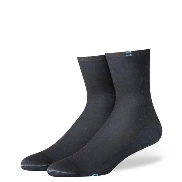 Toms Socks Sheer Quarter Crew Socks Black 8211 Gear