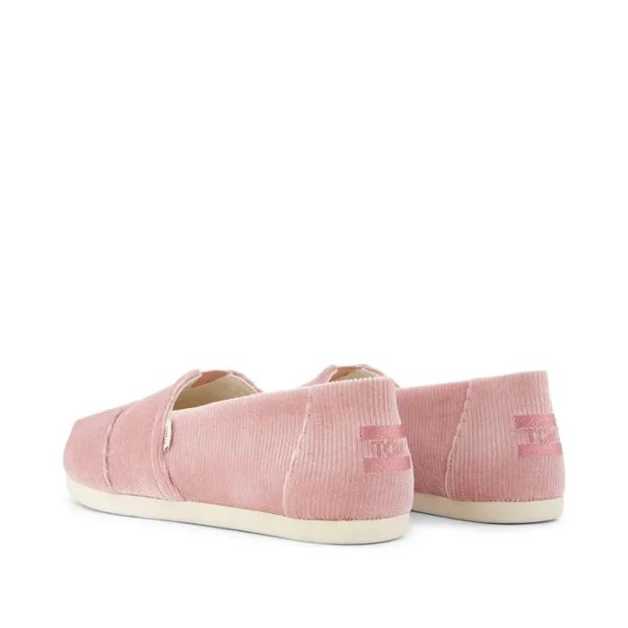 Toms TOMS Classics Alpargata Cloudbound Pink Corduroy 8211 Women Toms TOMS Classics Alpargata Cloudbound Pink Corduroy 8211 Women