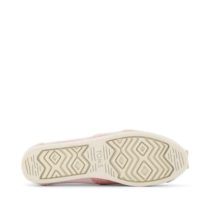 Toms TOMS Classics Alpargata Cloudbound Pink Corduroy 8211 Women Toms TOMS Classics Alpargata Cloudbound Pink Corduroy 8211 Women