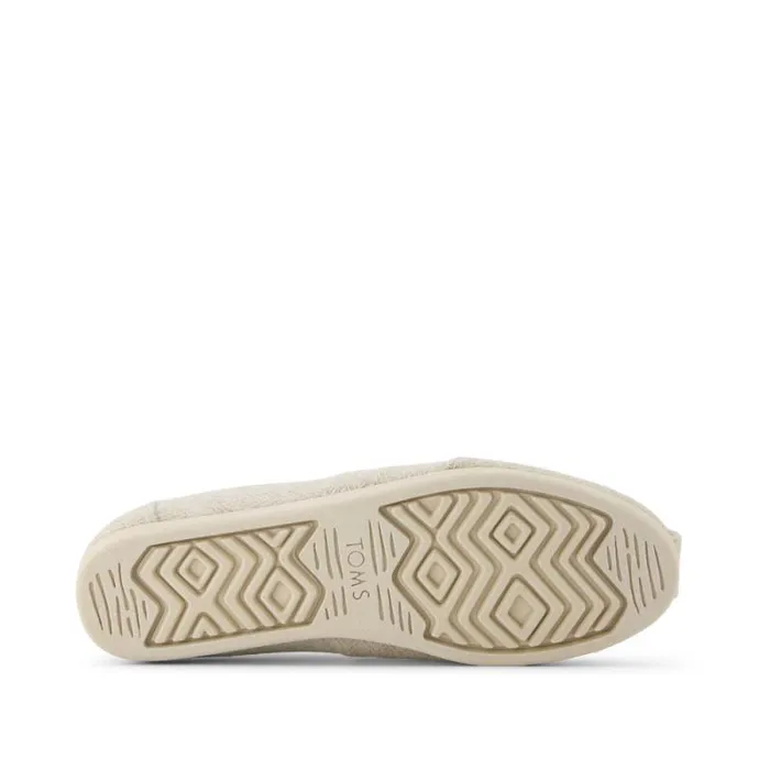 Toms TOMS Classics Alpargata Cozy Natural Herringbone 8211 Women Toms TOMS Classics Alpargata Cozy Natural Herringbone 8211 Women