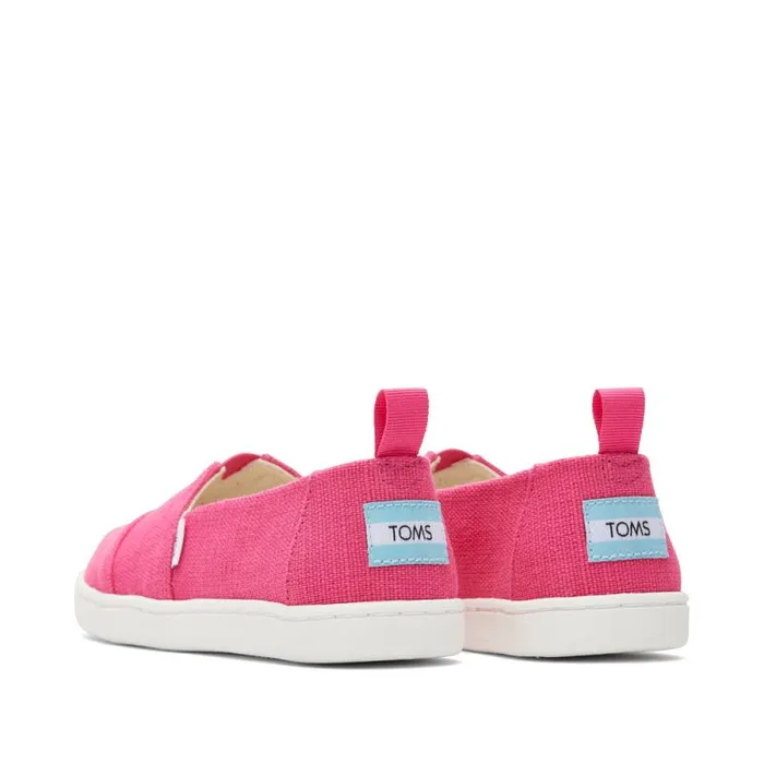 Toms TOMS Classics Alpargata Kids Shoe Pink Heritage Canvas 8211 KidsWomen
