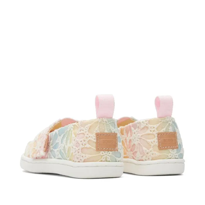 Toms TOMS Classics Alpargata Toddler Shoe Floral Lace Ombre 8211 KidsWomen Toms TOMS Classics Alpargata Toddler Shoe Floral Lace Ombre 8211 KidsWomen