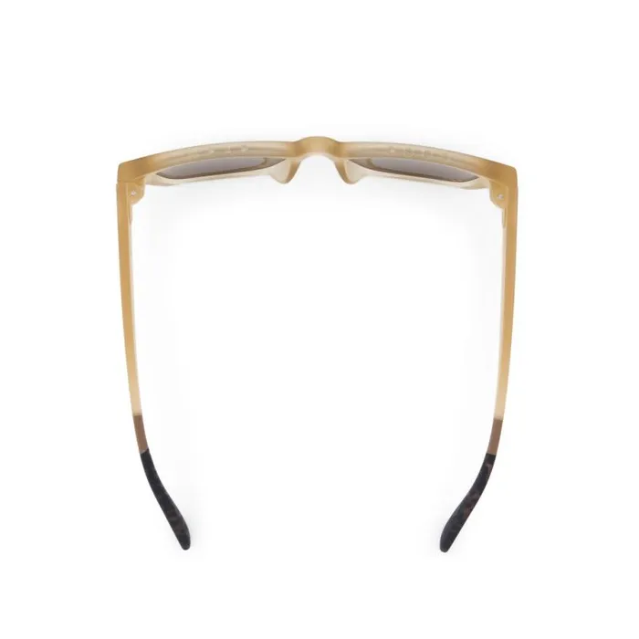 Toms Traveler Collection Devon Traveler Sunglasses Matteshiny Oatmilk Crystal Fadesolid Brown 8211 Gear